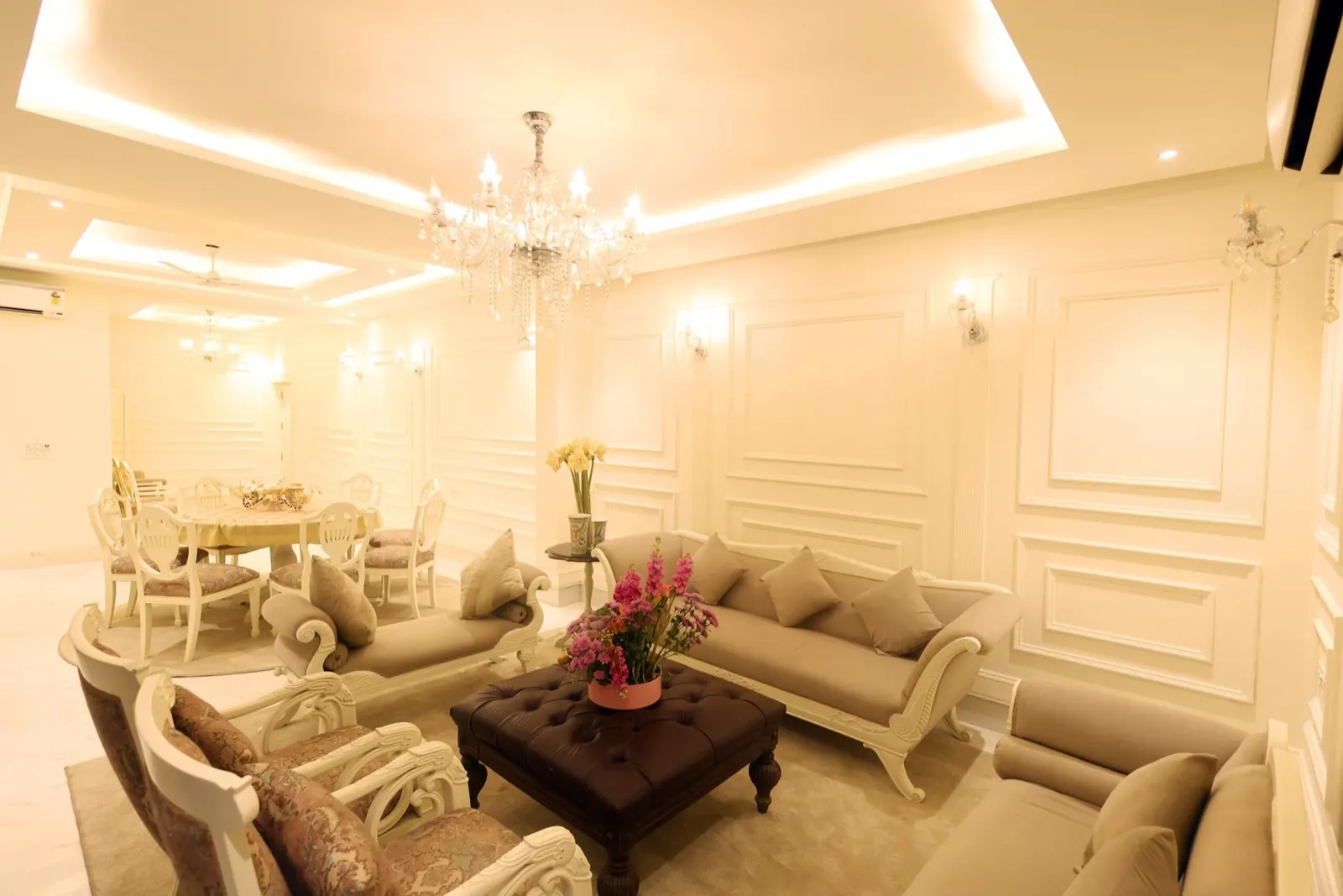New Delhi — 2BHK with Private Courtyard — Living Area, photo 2 of 24