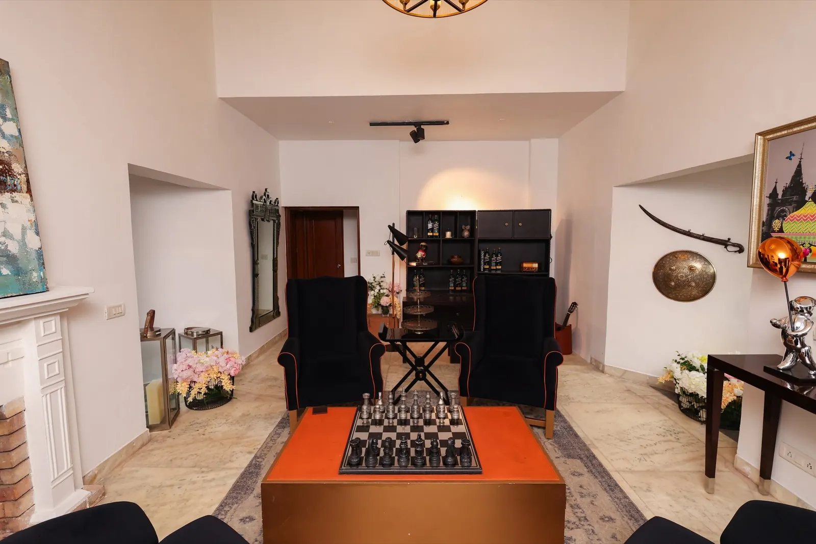 South Delhi Farmhouse — Villas in the Trees — Living Area, photo 3 of 45