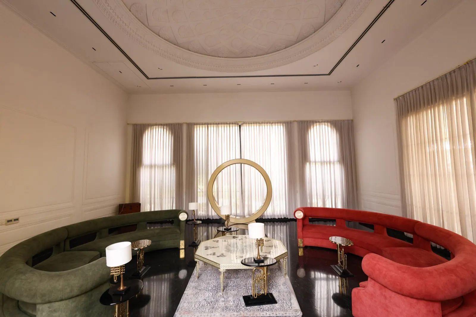 South Delhi Farmhouse — The White Bungalow — Living Area, photo 2 of 43