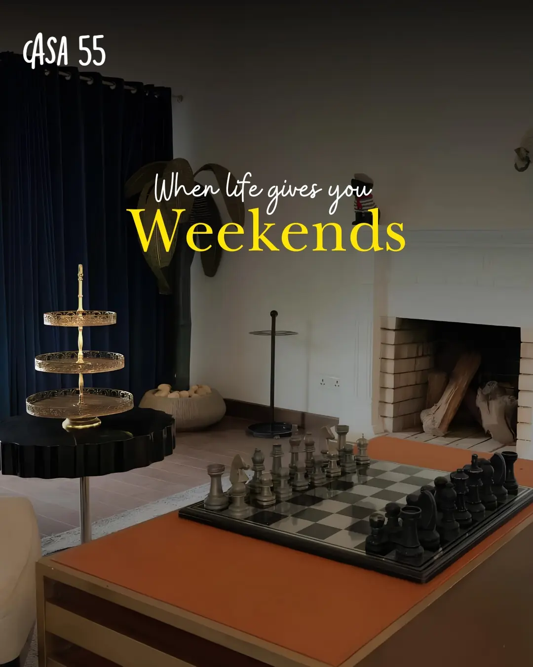 When life gives you weekends